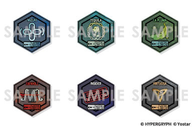 アークナイツ 関係者限定 記念 ピンズ 非売品 ピンバッジ アークナイツ 記録褒章ピンズ Vol.2 BOX.B 6個入りBOX[ソル