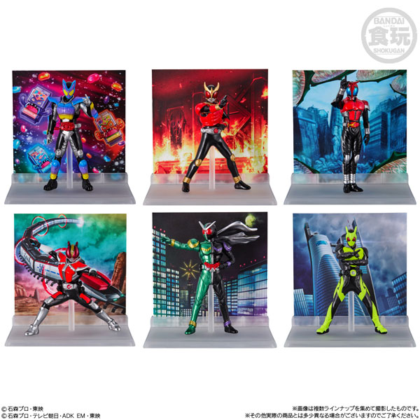 MICRO STATUE COLLECTION 仮面ライダー ノーマル全6種＋シークレット全2種セット