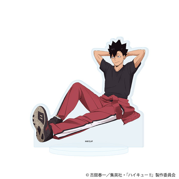キャラアクリルフィギュア「ハイキュー！！」13/黒尾鉄朗 リラックスver.(描き下ろし)[A3]