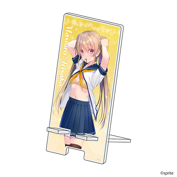 スマキャラスタンド「蒼の彼方のフォーリズム」03/有坂真白 朝のお着