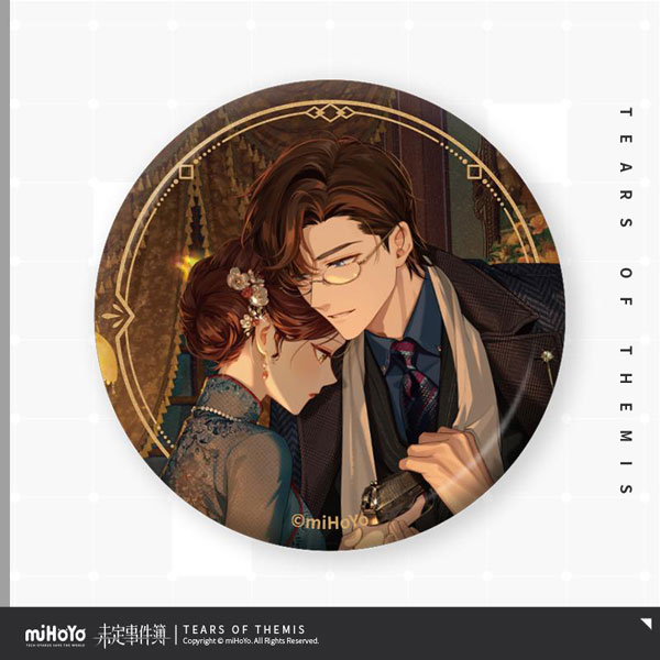 カタログギフトも！ 未定事件簿 左京静真[miHoYo]《発売済 缶バッジ 故城に灯る黎明 アイドル