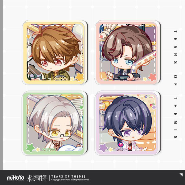 未定事件簿 心の帰る場所 デフォルメアクリルマグネット 全員[miHoYo]