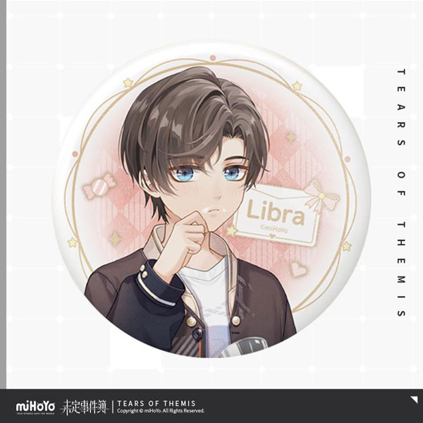 未定事件簿 年少心語 缶バッジ 左京静真[miHoYo]《発売済・在庫品》