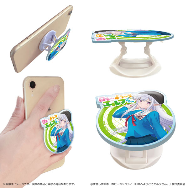 日本へようこそエルフさん。 スマホグリップ マリー A[清水産業]