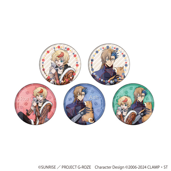 ホログラム缶バッジ(57mm)「コードギアス 奪還のロゼ」01/描き下ろし