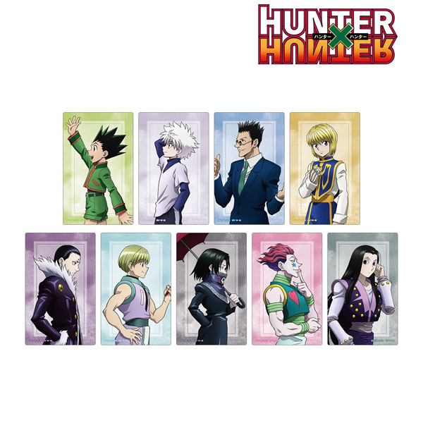 HUNTER×HUNTER 描き下ろし 歩みver. トレーディングカードステッカー 9個入りBOX[アルマビアンカ]