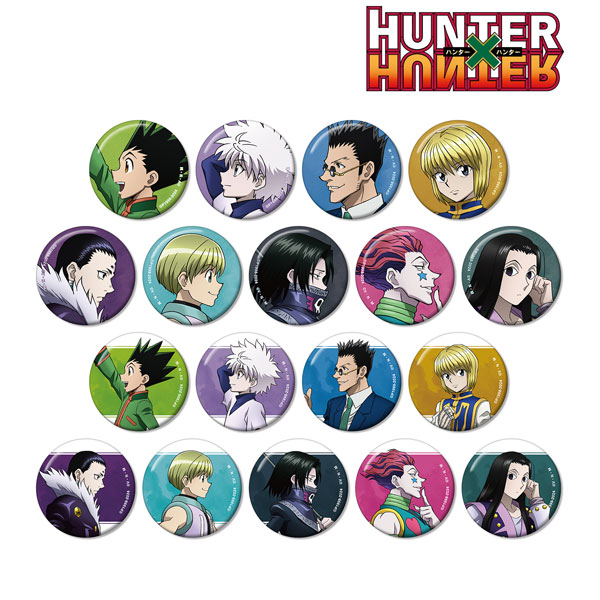 HUNTER×HUNTER 描き下ろし 歩みver. トレーディング缶バッジ 18個入りBOX[アルマビアンカ]