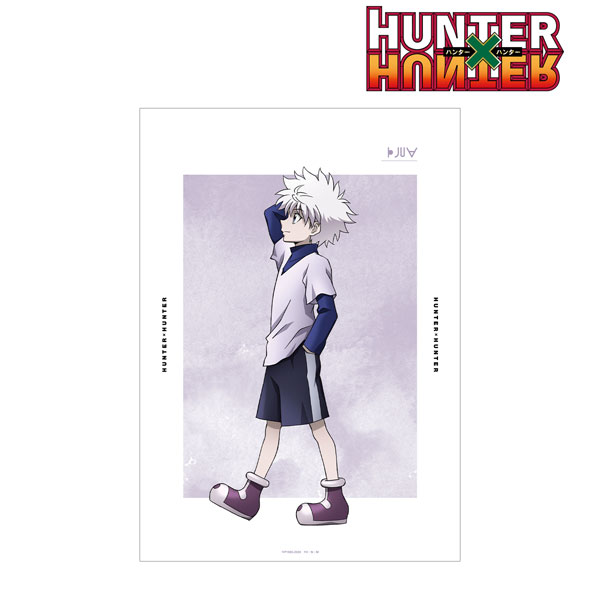 HUNTER×HUNTER　キルア　A3サイズ ポスター HUNTER×HUNTER 描き下ろし キルア 歩みver. A3マット加工ポスター