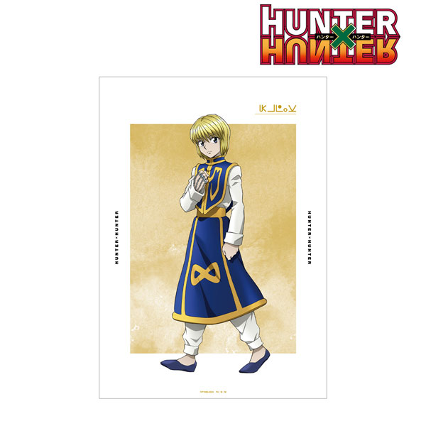 HUNTER×HUNTER 描き下ろし クラピカ 歩みver. A3マット加工ポスター[アルマビアンカ]