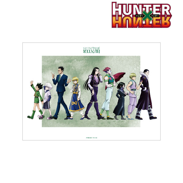 HUNTER×HUNTER 描き下ろし 集合 歩みver. A3マット加工ポスター[アルマ