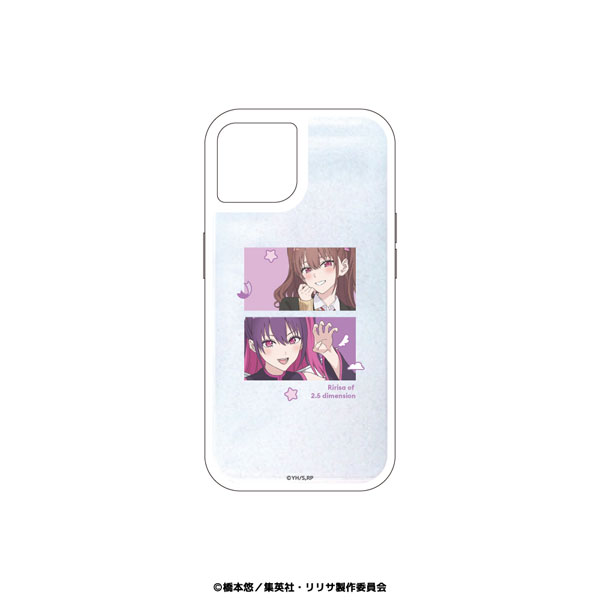 2.5次元の誘惑 グリッタースマホケース(iPhone12/12Pro) 02.橘美花莉 (ミリエラ)[MAW]