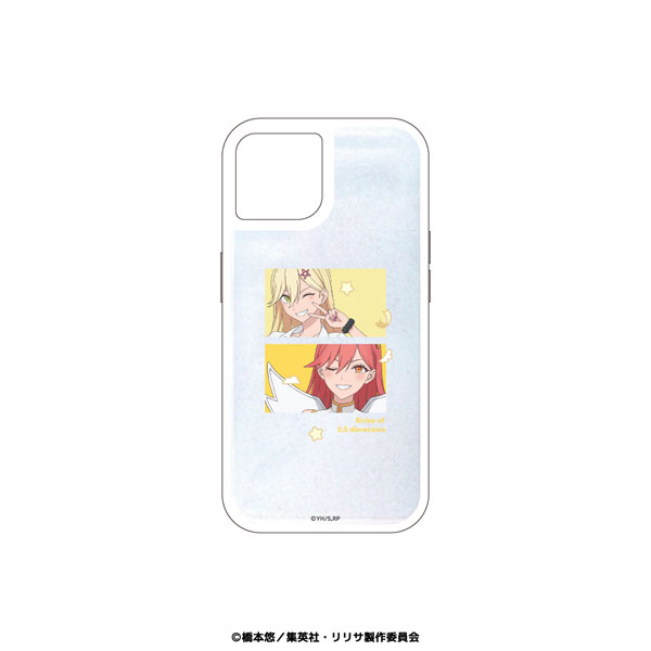 2.5次元の誘惑 グリッタースマホケース(iPhone12ProMAX) 04.喜咲アリア