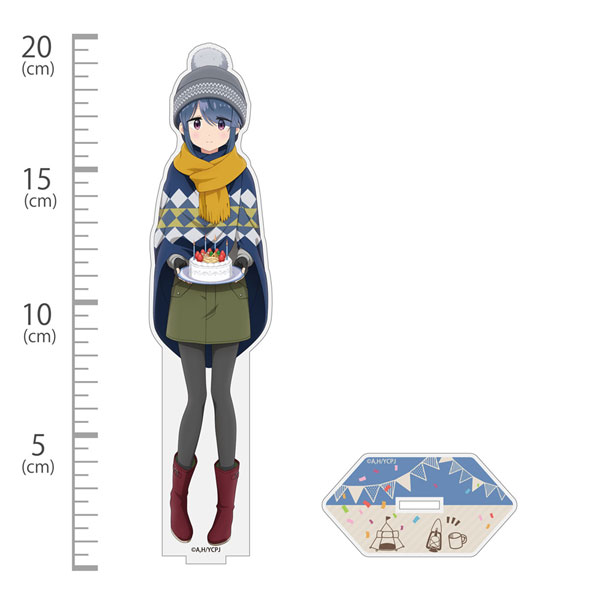 ゆるキャン△ SEASON3』 描き下ろし 志摩リン アクリルスタンド