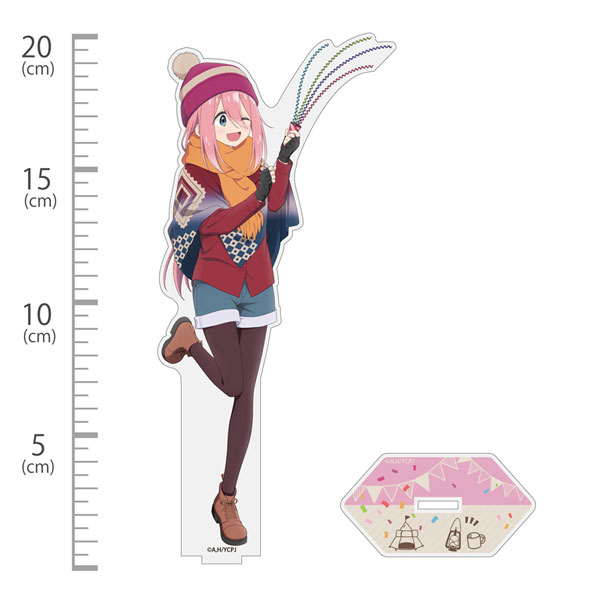ゆるキャン△　各務原なでしこ等　アクリルスタンド Amazon.co.jp: 映画『ゆるキャン△』 アクリルキャラスタンドA［各務原