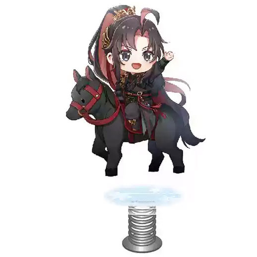 魔道祖師　中国限定　ゆらゆら　アクリルスタンド ゆらゆらアクリルスタンド「大河幻想ラジオドラマ「魔道祖師
