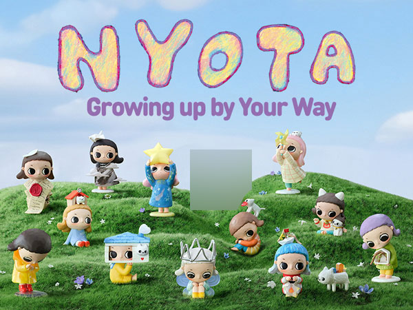 Nyota Growing up by Your Way シリーズ 12個入りBOX[POPMART]