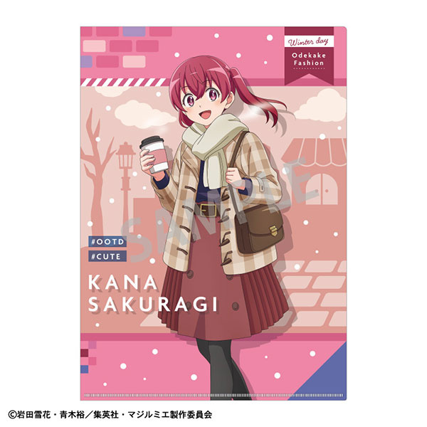 株式会社マジルミエ A4シングルクリアファイル 桜木カナ 冬のおでかけ[カミオジャパン]《発売済・在庫品》