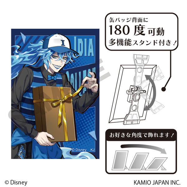 ディズニー ツイステッドワンダーランド アート缶バッジ イデア