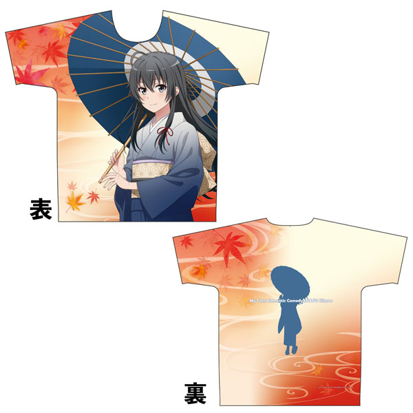 やはり俺の青春ラブコメはまちがっている。完 フルグラフィックTシャツ 2WAYトリコット 雪乃(紅葉狩り)L[エムズファクトリー]