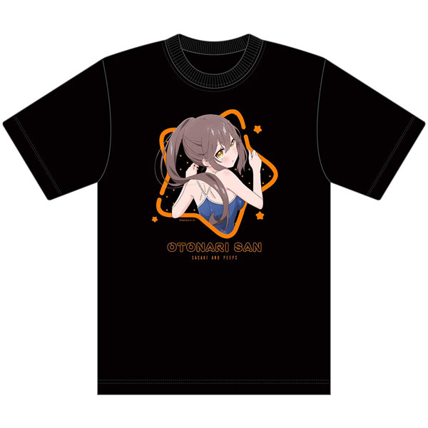 佐々木とピーちゃん [描き下ろし] Tシャツ お隣さん(水着) XL[エムズファクトリー]