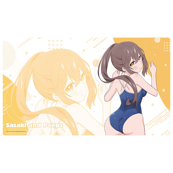 佐々木とピーちゃん [描き下ろし] ラバーマット お隣さん(水着)[エムズ