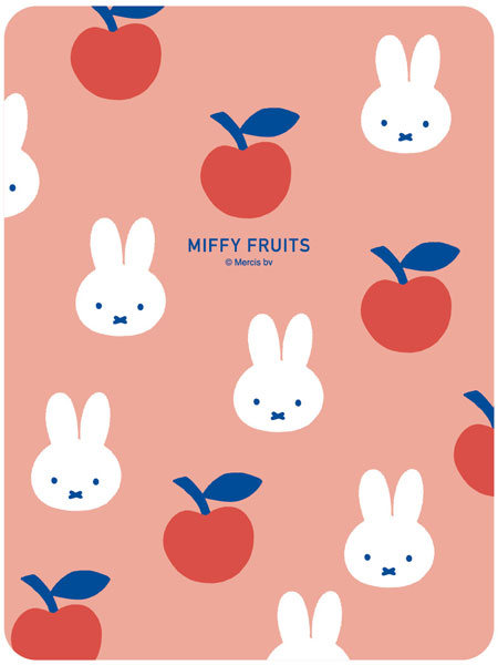 ミッフィー MIFFY FRUITS マウスパッド りんご[グルマンディーズ]