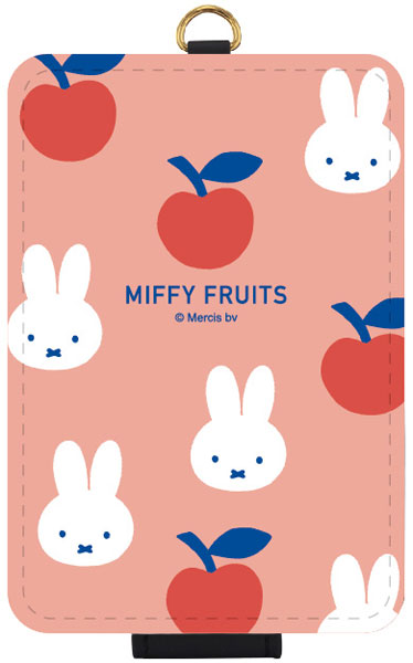 ミッフィー MIFFY FRUITS ICカードケース りんご[グルマンディーズ]