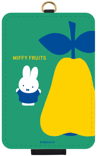 ミッフィー MIFFY FRUITS ICカードケース 洋なし[グルマンディーズ]