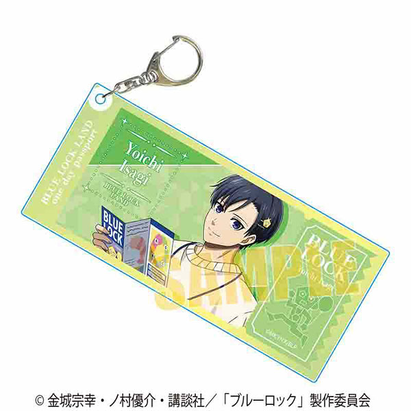 ブルーロック ちょいデカアクリルキーホルダー 潔世一(Welcome to BLUE LOCK LAND★)[ベルハウス]
