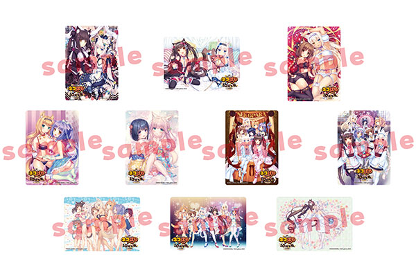 【公式】フジのお歳暮・冬ギフト - WEBカタログ掲載中 ネコぱら10周年展in馬車道』 アクリルトレカ 10個入りBOX その他