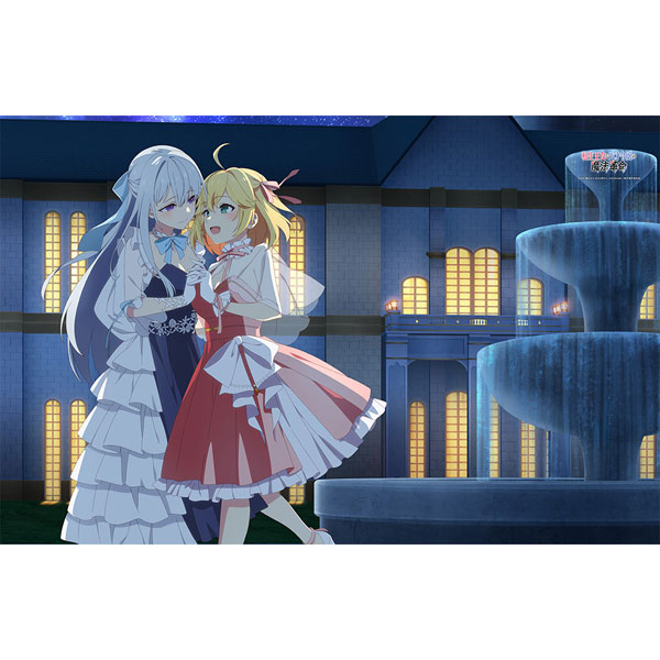 転生王女と天才令嬢の魔法革命 描き下ろしタオルケット(アニスフィア＆ユフィリア/舞踏会)[カーテン魂]《発売済・在庫品》
