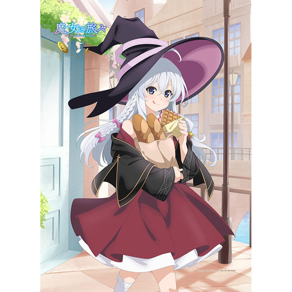 魔女の旅々 描き下ろしB2タペストリー(イレイナ/食べ歩き)Wスエード