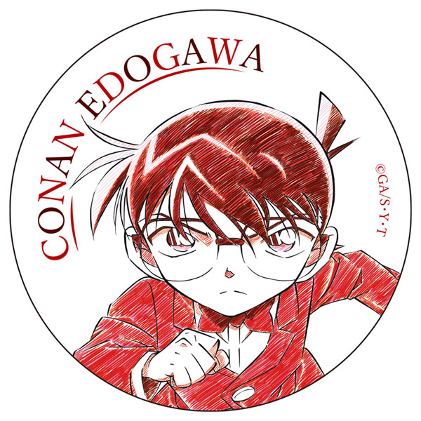 名探偵コナン ペンシルアート 缶バッジコレクションVol.7 江戸川