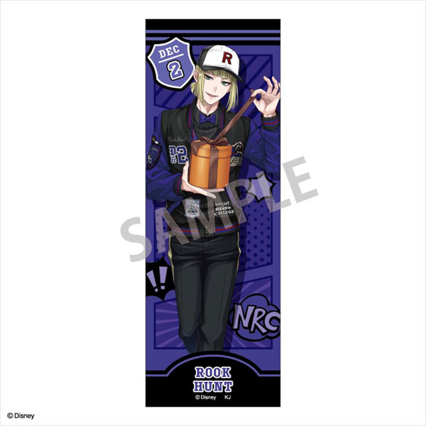 ディズニーツイステッドワンダーランド ユニオンバースデーver. ロングスクエア缶バッジ ルーク・ハント[カミオジャパン]《在庫切れ》