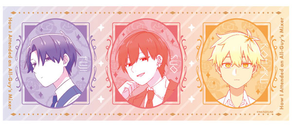 合コンに行ったら女がいなかった話 ピクチャータオル 蘇芳・藤・琥珀[ティー・シー・ピー]《在庫切れ》