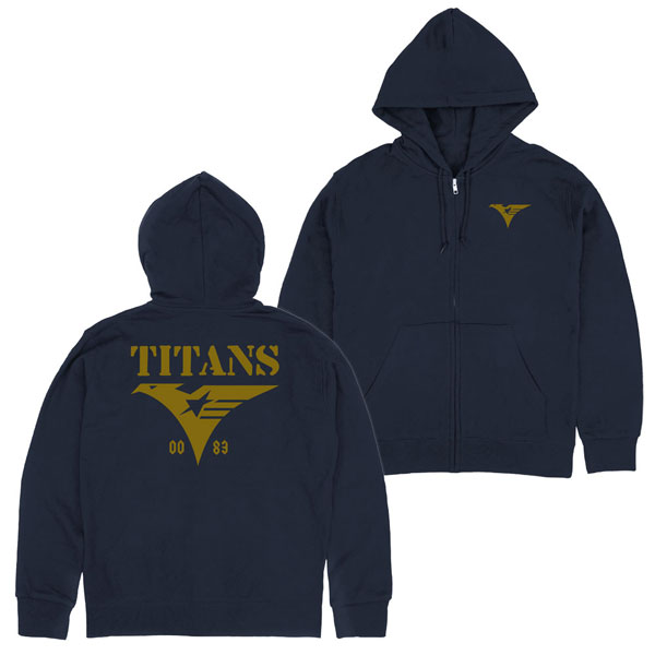 機動戦士Zガンダム ティターンズU.C.0083 ジップパーカー/NAVY-XXL（再販）[コスパ]《０１月予約》