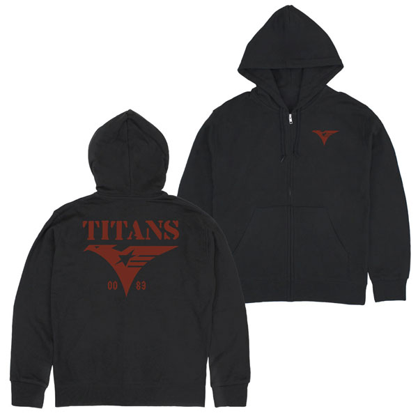 機動戦士Zガンダム ティターンズU.C.0083 ジップパーカー/BLACK-XXL（再販）[コスパ]《０１月予約》