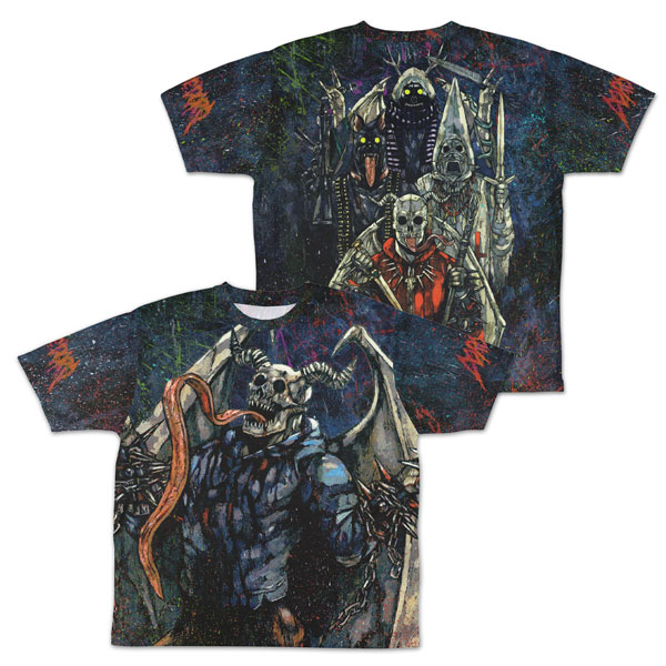ドロヘドロ(原作版) 悪魔たちの両面フルグラフィックTシャツ/L