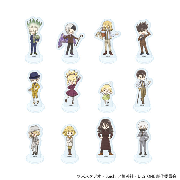 アクリルぷちスタンド「Dr.STONE」16/アーガイル柄ver. グラフアートイラスト 12個入りBOX[A3]《在庫切れ》
