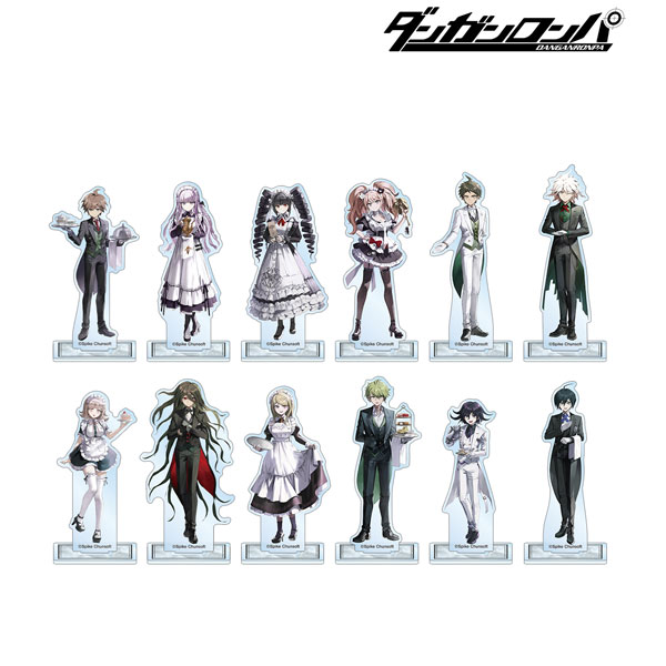 ダンガンロンパシリーズ 緜さんイラスト メイド＆執事ver. トレーディングアクリルスタンド 12個入りBOX[アルマビアンカ]《在庫切れ》