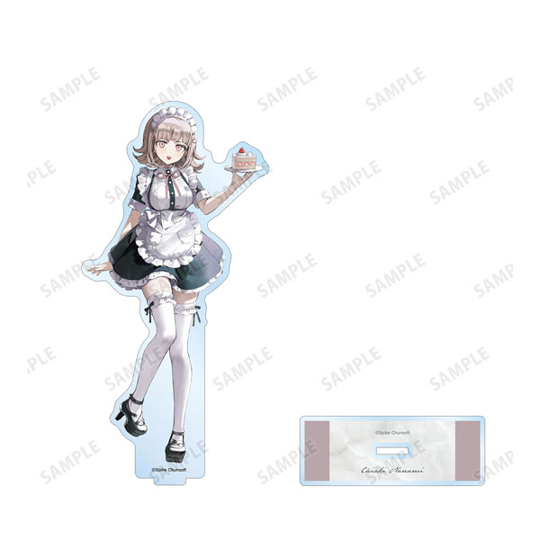 アクリルスタンド 2個セット 七海千秋 カムクライズル ダンガンロンパシリーズ 緜さんイラスト 七海千秋 メイド＆執事
