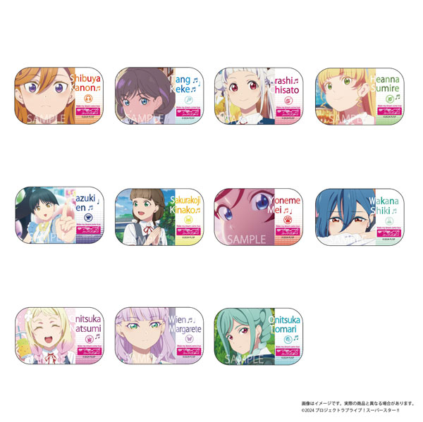 ラブライブ！スーパースター！！ O.A.M.C. 缶バッジコレクション 11個入りBOX[スレッドエッジ]《０３月予約》