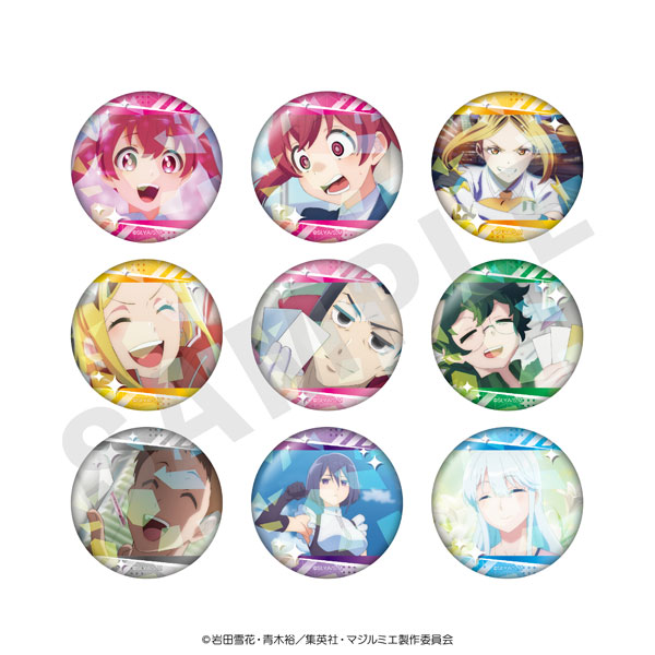 「株式会社マジルミエ」トレーディングホログラム缶バッジ 9個入りBOX[coly]《発売済・在庫品》