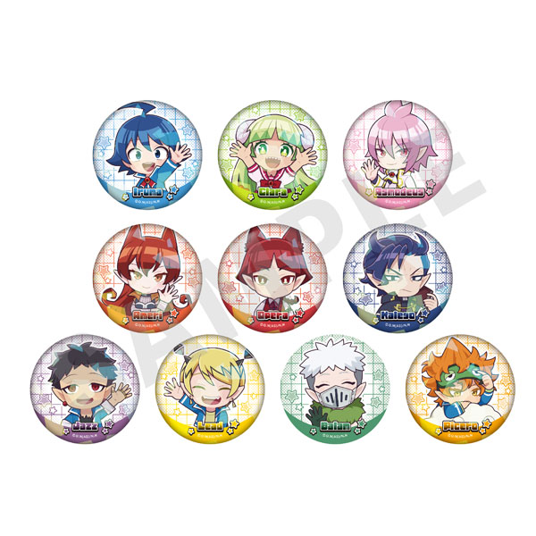 魔入りました！入間くん」トレーディングホログラム缶バッジ 10