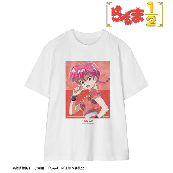 TVアニメ「らんま1/2」 らんま Ani-Art Tシャツ メンズ S[アルマビアンカ]