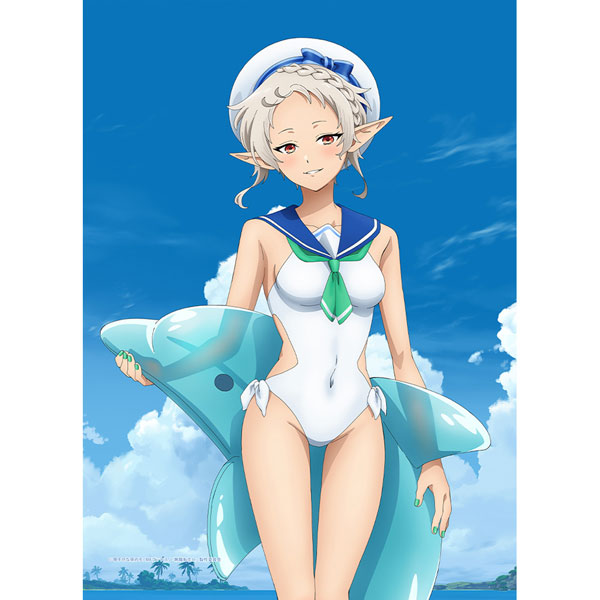 無職転生II ～異世界行ったら本気だす～ 描き下ろしB2タペストリー(シルフィエット/マリンセーラー水着)Wスエード[カーテン魂]《在庫切れ》