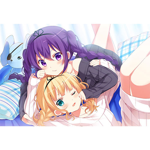 ご注文はうさぎですか？ BLOOM まくらカバー(リゼ＆シャロ)[カーテン魂