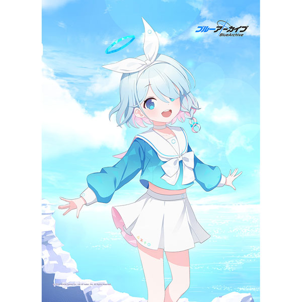 ブルーアーカイブ 描き下ろしB2タペストリー(アロナ)[カーテン魂