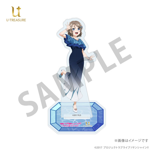 渡辺曜 アクリルスタンド ブラックドレスver./ホワイトドレスver. 渡辺曜 アクリルスタンド ブラックドレスver./ホワイトドレスver