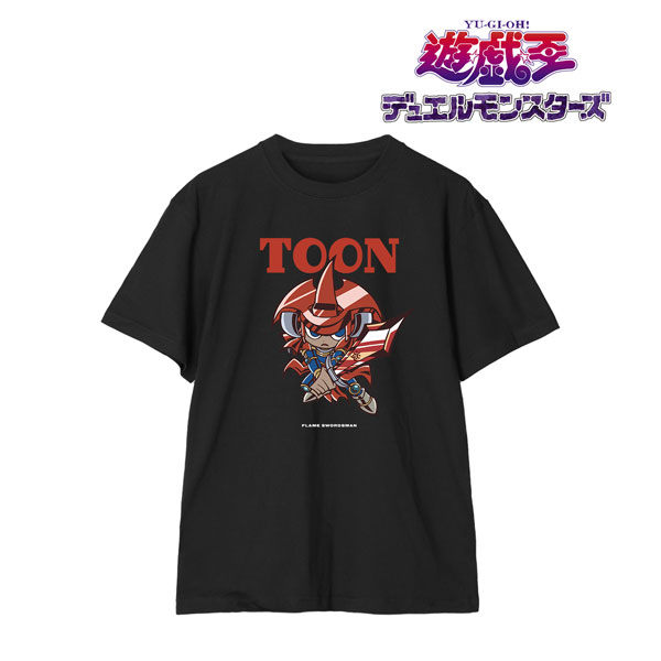 遊☆戯☆王デュエルモンスターズ 炎の剣士 トゥーン・ワールド テイストデフォルメ 第4弾 Tシャツ レディース L[アルマビアンカ]《在庫切れ》